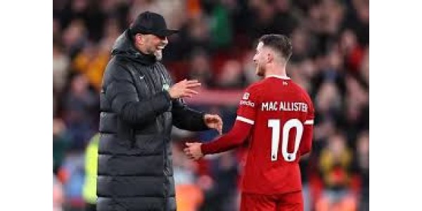 Jürgen Klopp z głębi serca jest spokojny o umiejętności Alexisa Mac Allistera